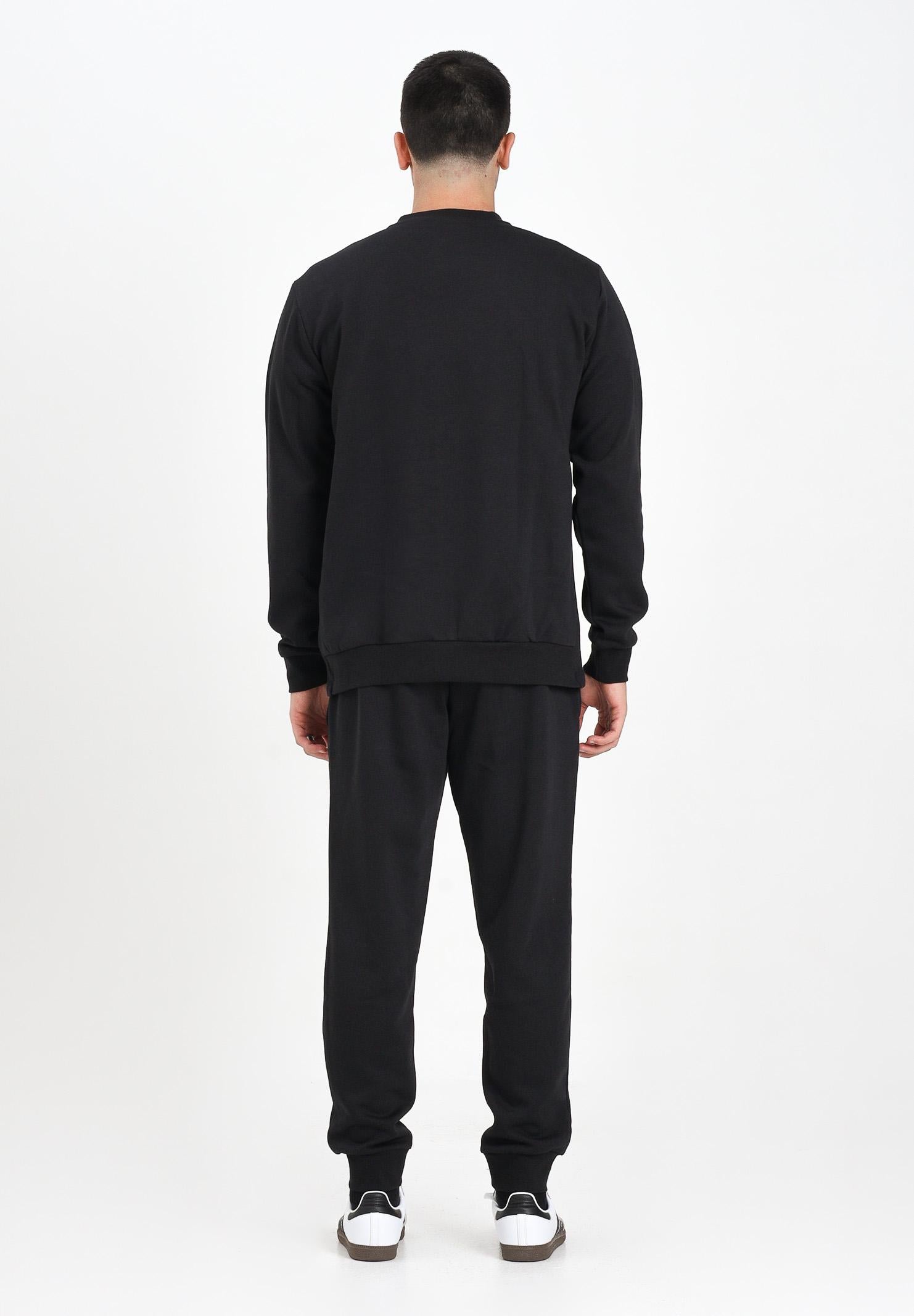 ADIDAS PERFORMANCE Tuta Big Logo Fleece nera da uomo JI8865  ADIDAS PERFORMANCE 