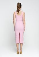 SANTAS Abito midi COTTON CANDY rosa da donna PV25011 ROSA SANTAS 