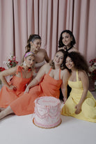 SANTAS Abito midi MEDELEINE corallo da donna PV2508 CORALLO SANTAS 