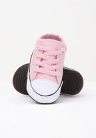 CONVERSE Scarpe da culla Chuck Taylor All Star Polka Dots Baby Crawlers rosa da neonato A14385C . CONVERSE 