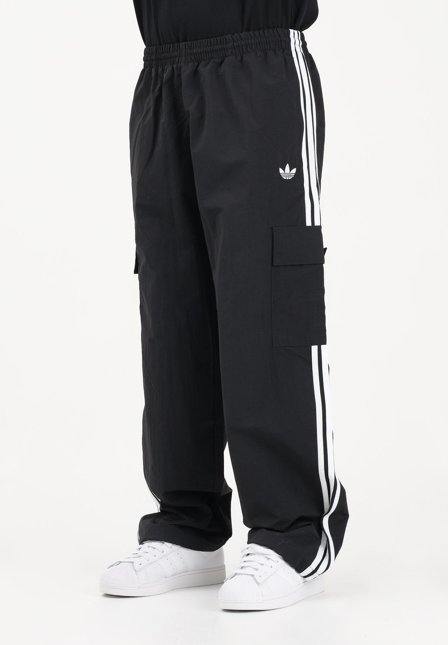 ADIDAS ORIGINALS Pantalone sportivo Cargo Adicolor Classics 3-Stripes nero da uomo KE2927 . ADIDAS ORIGINALS 