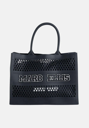 MARC ELLIS Shopper FLAT-SPONGE-M nera da donna FLAT-SPONGE-M BLLIGO MARC ELLIS 
