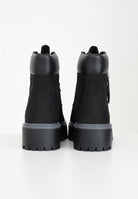 TIMBERLAND Anfibi Stone Street 6-Inch neri da donna TB1A5RH50151 . TIMBERLAND 