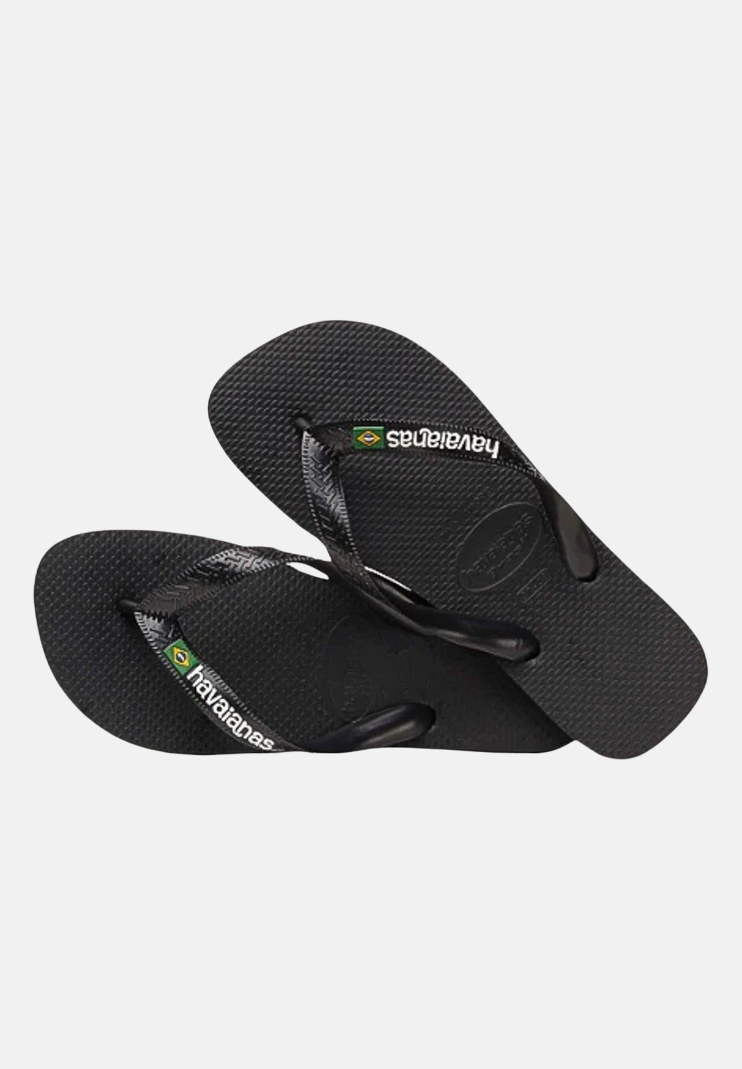 HAVAIANAS Infradito Brasil nero per bambino e bambina 4110850-I25 1069 HAVAIANAS 