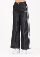 ADIDAS ORIGINALS Jeans Adilenium Season 4 Teamgeist Baggy Shine nero da donna KE9799 . ADIDAS ORIGINALS 