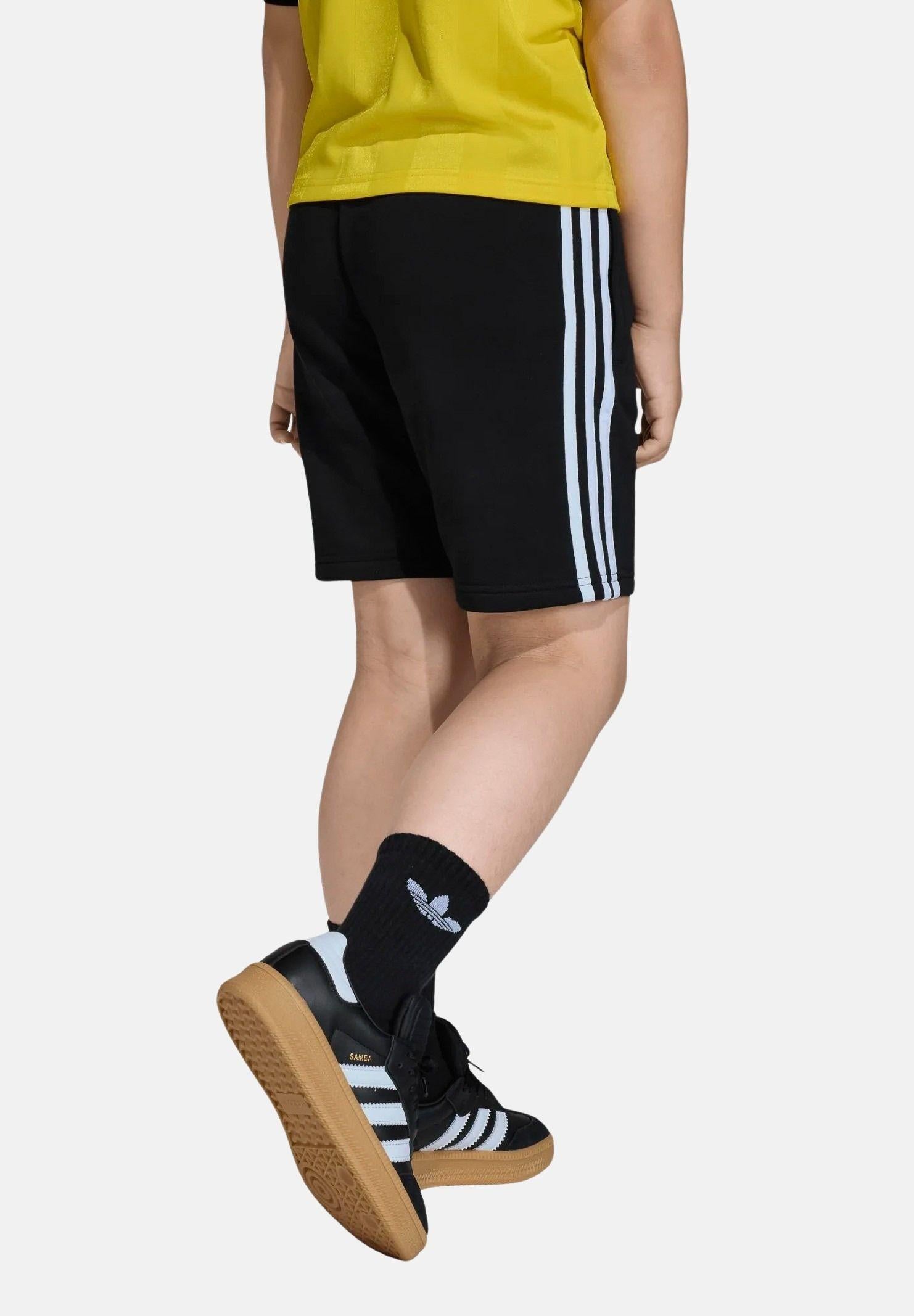 ADIDAS ORIGINALS Shorts sportivo 3 STRIPES nero per bambino e bambina KE2836 . ADIDAS ORIGINALS 