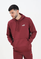 PUMA Felpa con cappuccio Essentials bordeaux da uomo 682575 96 PUMA 
