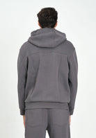 ARMANI EXCHANGE Felpa con zip grigia da uomo XM000967AF16222 U8107 ARMANI EXCHANGE 