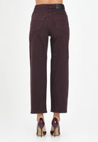 ELISABETTA FRANCHI Jeans in denim bordeaux da donna PJ04D56E2 EA4 ELISABETTA FRANCHI 
