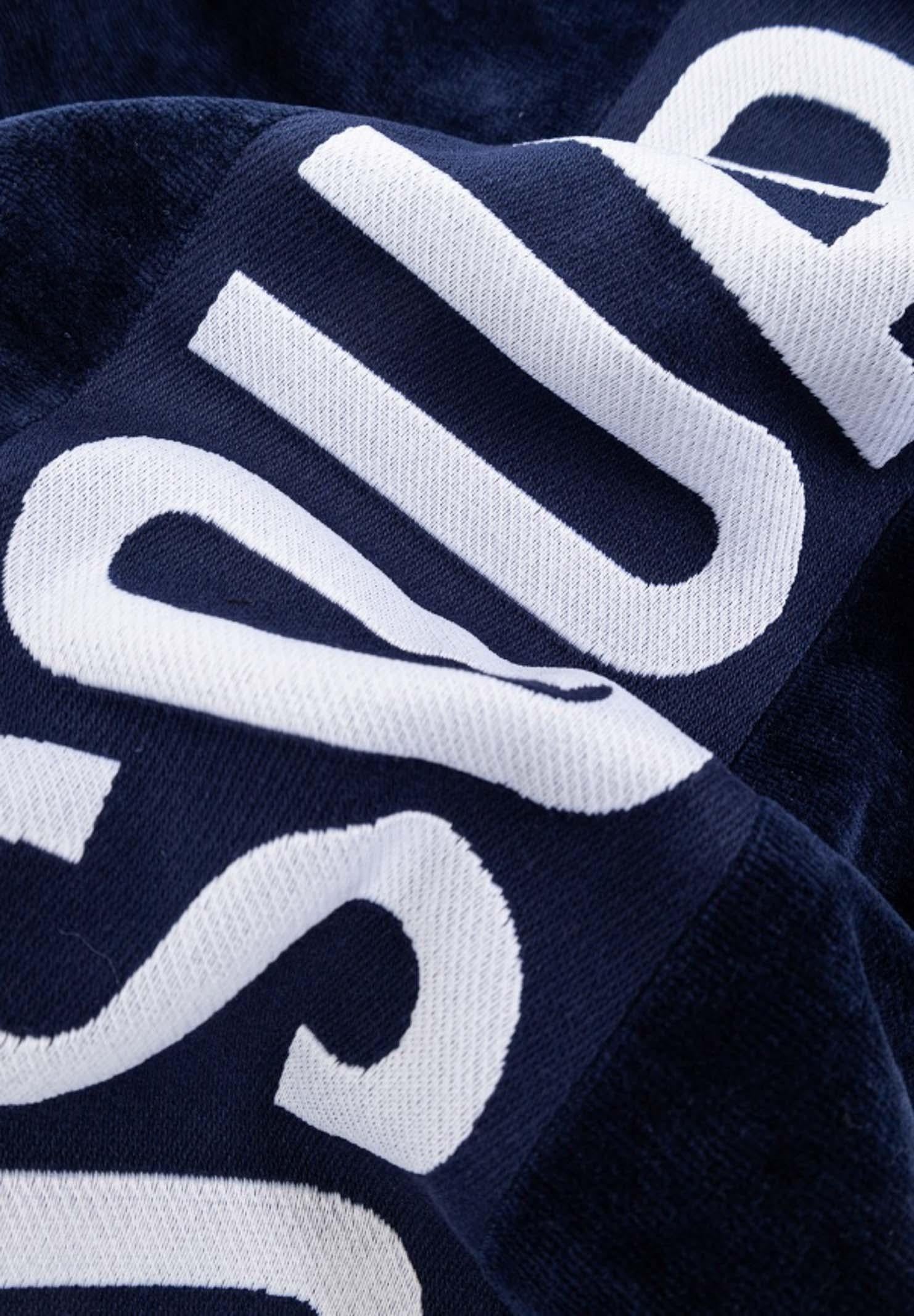 DSQUARED2 Telo mare blu per uomo e donna con logo D7P005980 417 DSQUARED2 