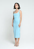 SANTAS Abito midi COTTON CANDY azzurro da donna PV25011 AZZURRO SANTAS 