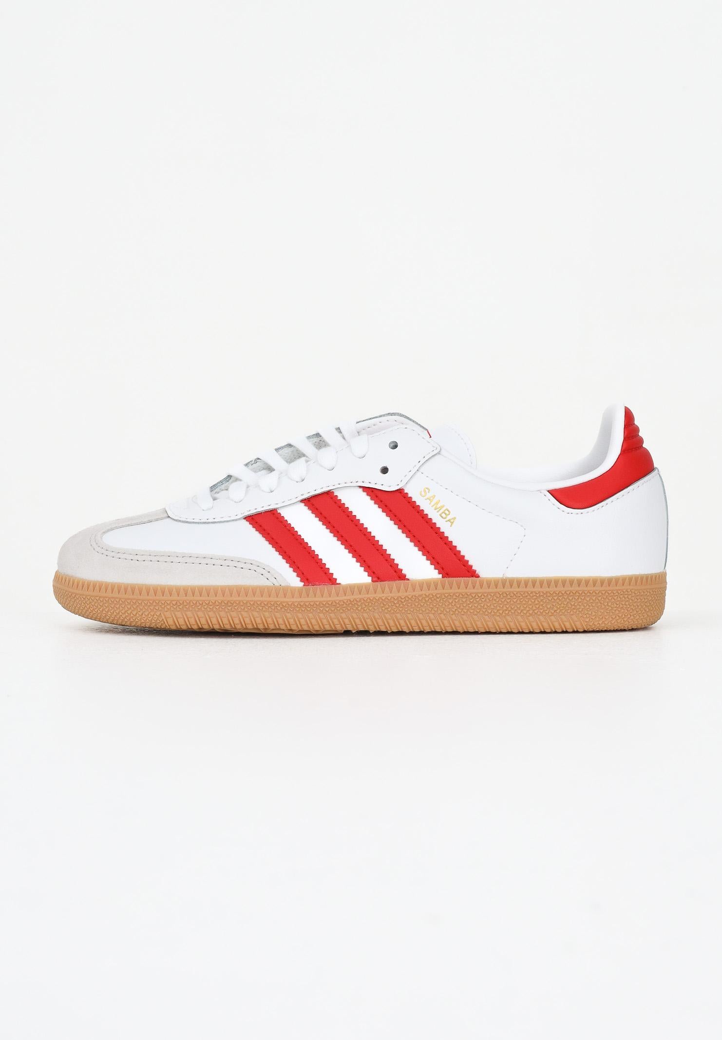ADIDAS ORIGINALS Sneakers Samba OG bianche e rosse per uomo e donna JQ2833  ADIDAS ORIGINALS 