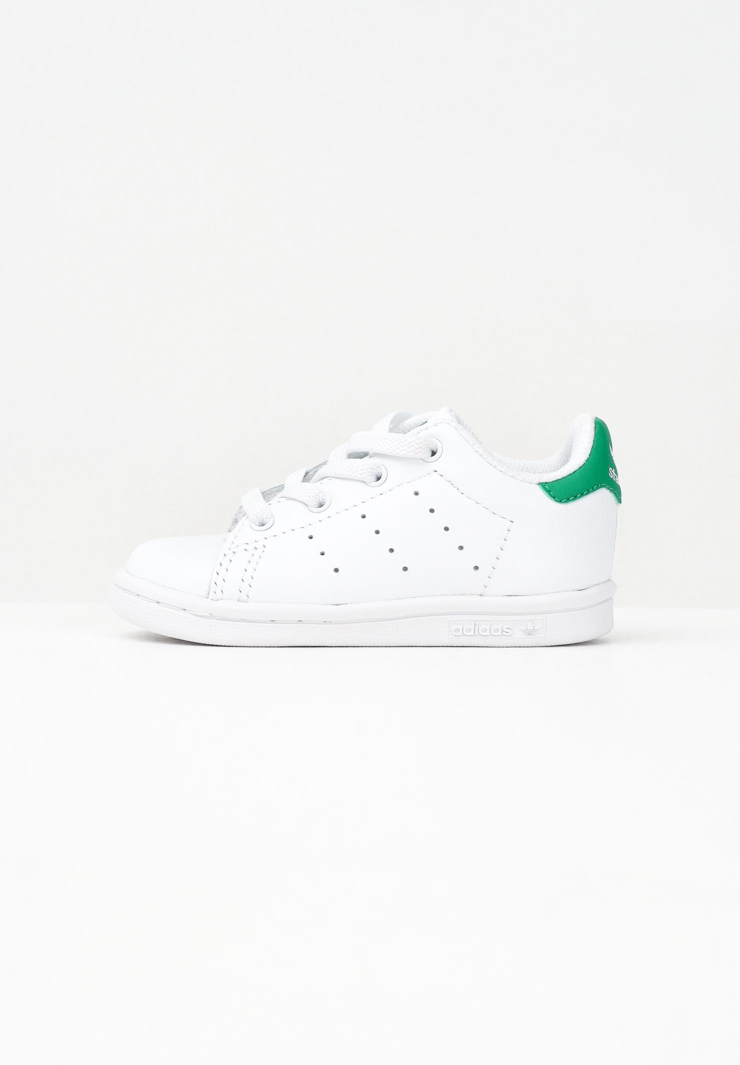 ADIDAS ORIGINALS Sneakers Stan Smith Elastic Laces bianche da neonato JP9723 . ADIDAS ORIGINALS 