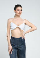 SANTAS Top ICE CREAM bianco da donna PV25014 BIANCO SANTAS 