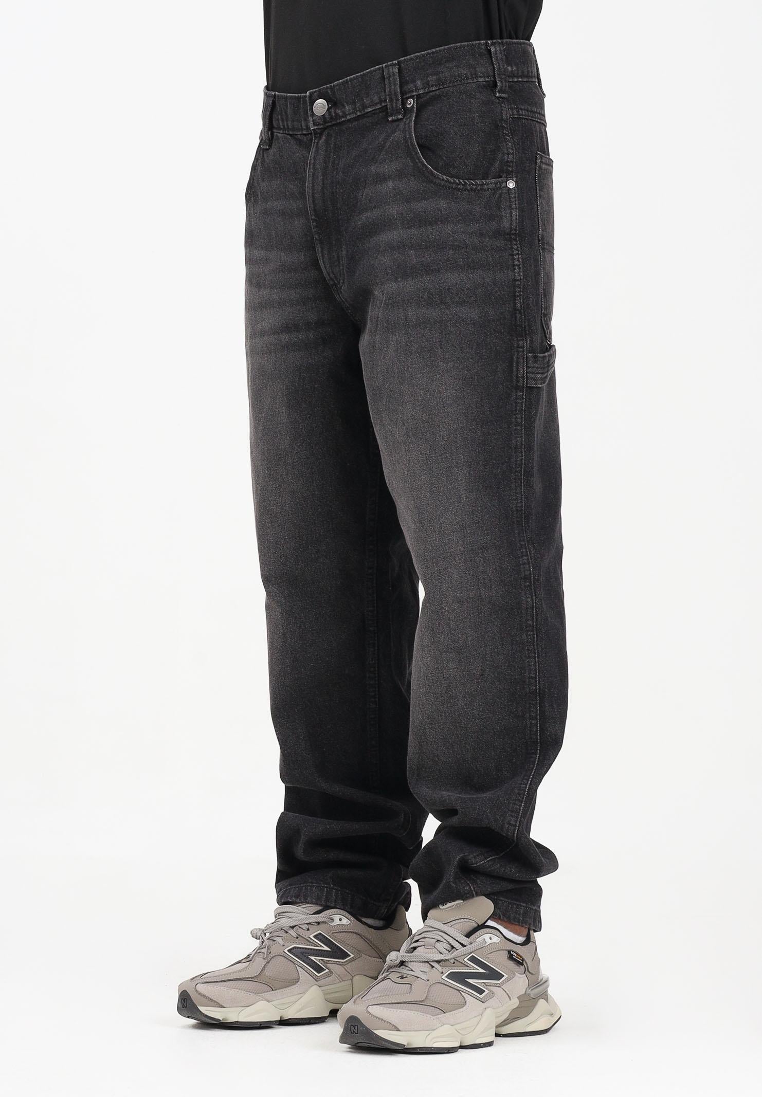 DICKIES Jeans Garyville in denim nero da uomo DK0A4XECL241 . DIckies 