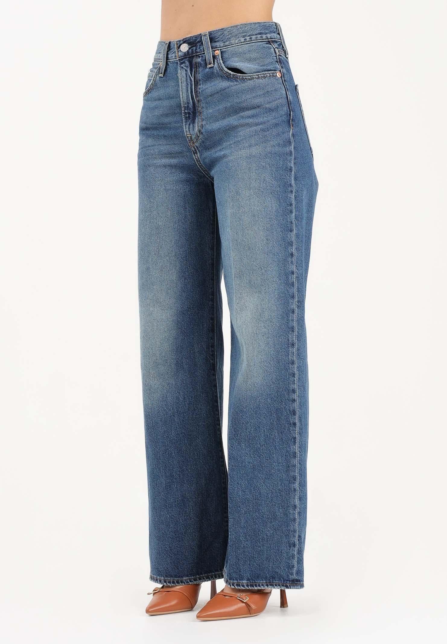 LEVI'S Jeans Ribcage Wide Leg in denim medio da donna A6081-0012 . LEVI'S® 