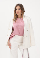 ONLY Giacca doppiopetto panna da donna 15294709 CLDA ONLY 