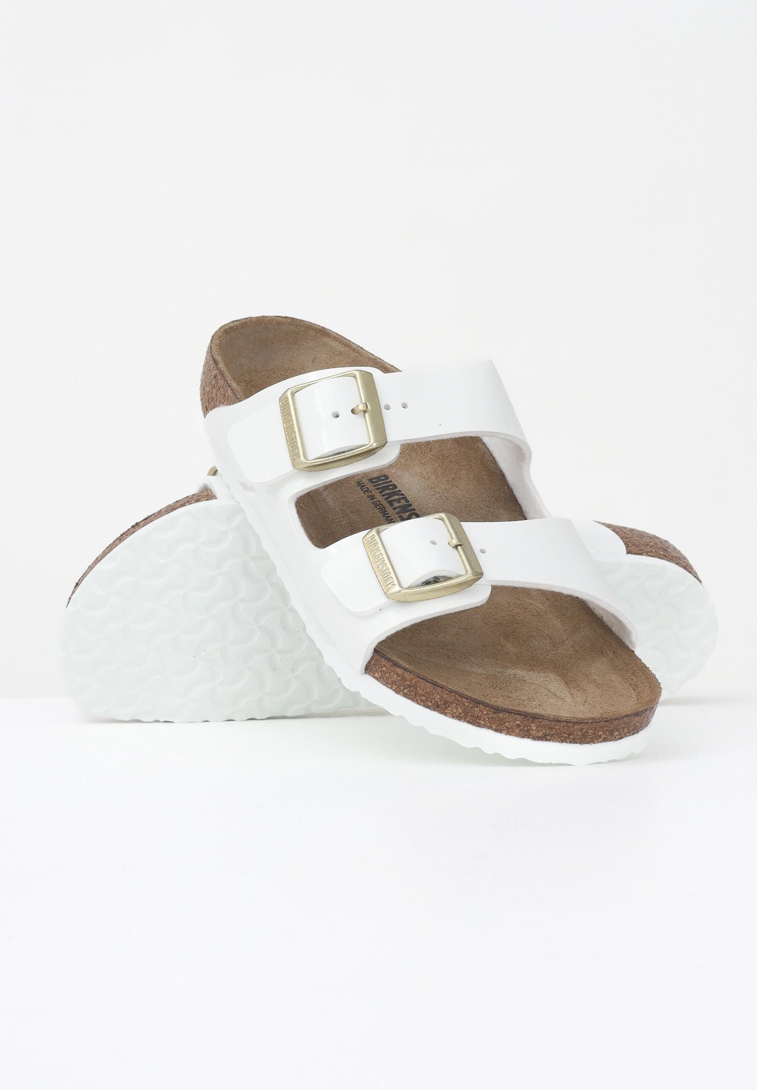BIRKENSTOCK Ciabatte Arizona bianche per bambino e bambina 1027150 . BIRKENSTOCK 