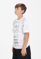 DIESEL T-shirt a manica corta bianca per donna, ragazzi e bambini con logo J02479KYAZW K100 DIESEL 