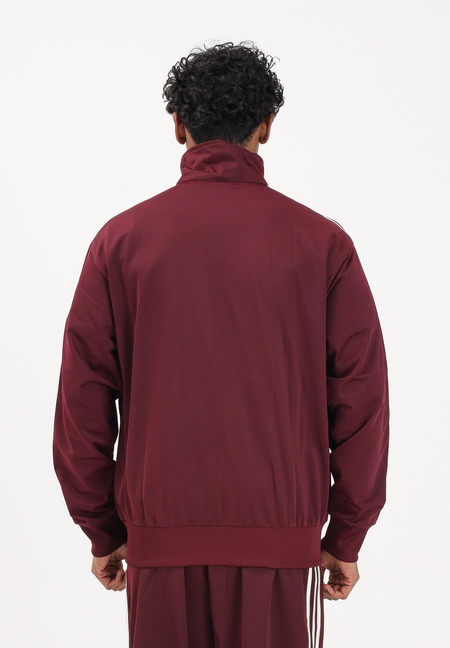 ADIDAS ORIGINALS Felpa con zip FIREBIRD bordeaux da uomo KE1646 . ADIDAS ORIGINALS 