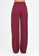 SIMONA CORSELLINI Pantalone elegante bordeaux da donna A25CPPA01202-C00201 V0741 SIMONA CORSELLINI 