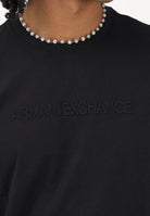 ARMANI EXCHANGE T-shirt a manica corta nera da uomo con logo XM002467AF10356 UC001 ARMANI EXCHANGE 