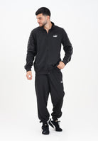PUMA Tuta Poly Tape nera da uomo 684853 01 PUMA 