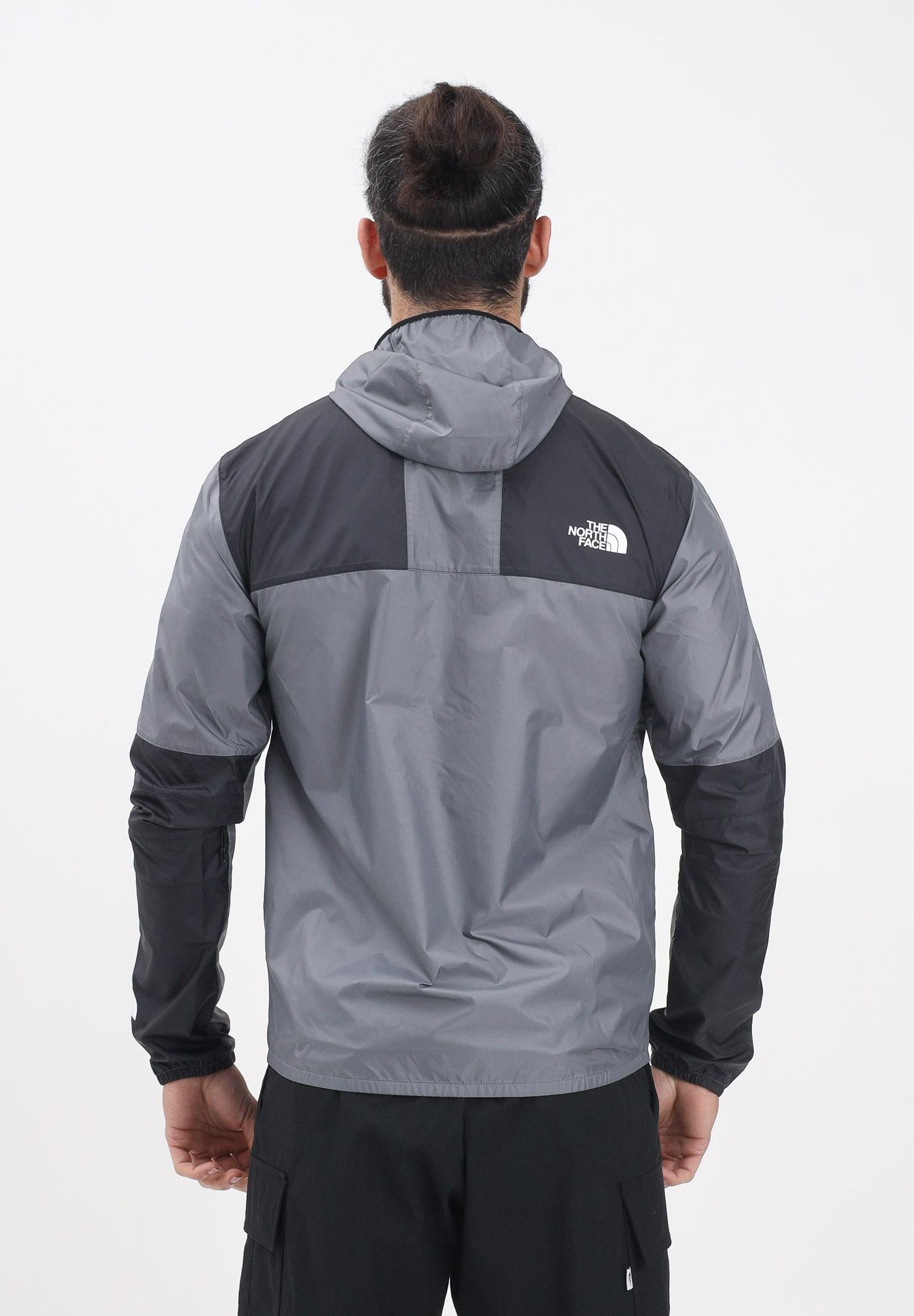 THE NORTH FACE Giacca a vento Seasonal Mountain Jacket grigia e nero da uomo NF0A5IG34GU1 GU1 THE NORTH FACE 