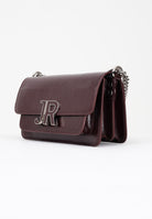 RICHMOND Borsa a tracolla bordeaux da donna con placca JR RWA25227BO WIBU RICHMOND 