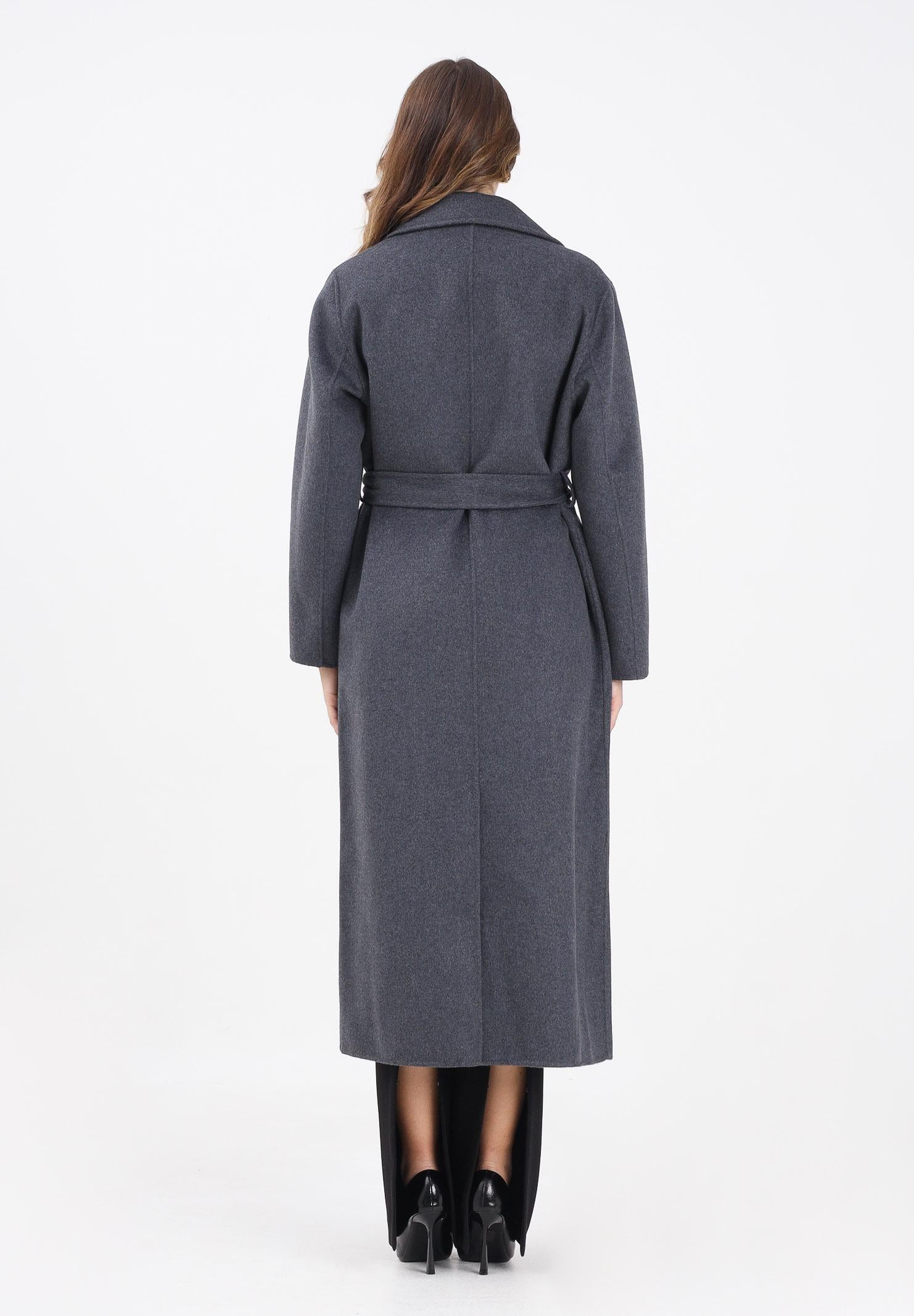 VICOLO Cappotto lungo grigio da donna TF0058 A195 VICOLO 