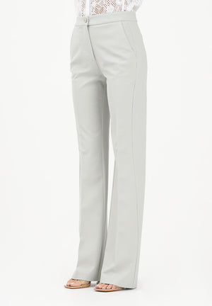 PINKO Pantalone elegante grigio chiaro da donna 104926A36R I18 PINKO 