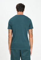 PUMA T-shirt a manica corta Essentials verde petrolio da uomo 684717 75 PUMA 