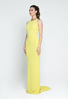 SANTAS Abito lungo BON BON giallo da donna PV25010 GIALLO SANTAS 