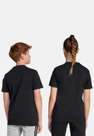 ADIDAS PERFORMANCE T-shirt a manica corta Essentials nera per bambino e bambina JC9624 . ADIDAS PERFORMANCE 
