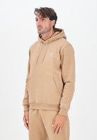 ADIDAS ORIGINALS Felpa con cappuccio Trefoil Essentials beige da uomo JW1064 . ADIDAS ORIGINALS 
