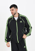 ADIDAS ORIGINALS Giacca a vento Teamgeist Adicolor nera da uomo JW5866  ADIDAS ORIGINALS 