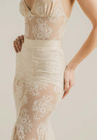 SANTAS Gonna lunga NUIT panna da donna PV2628 PA SANTAS 