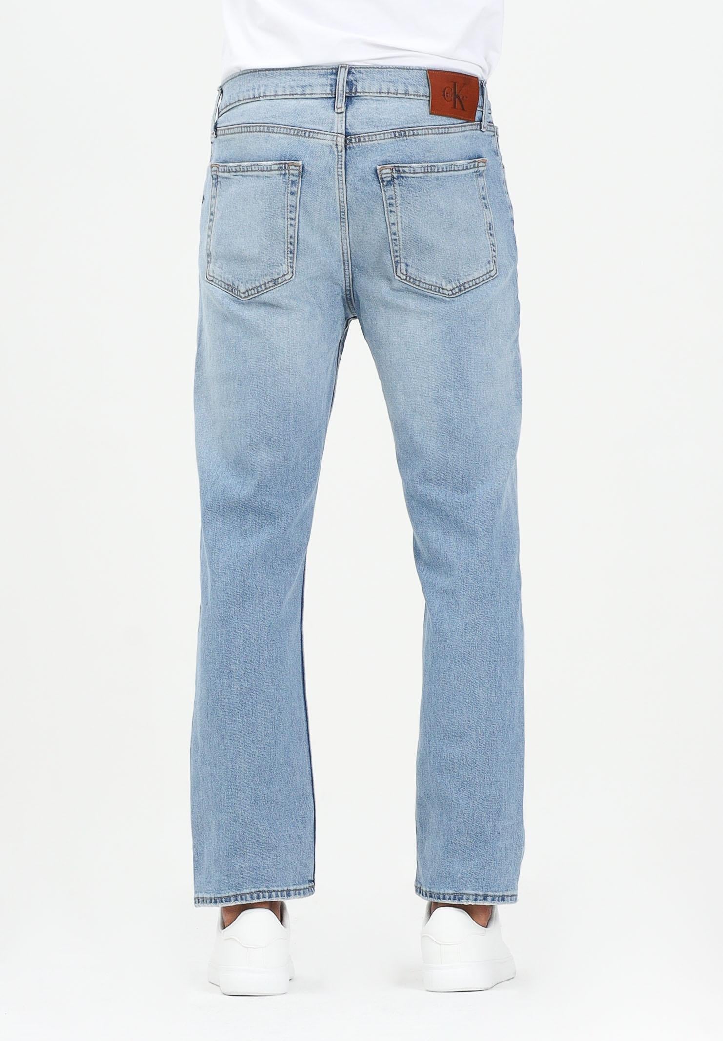 CALVIN KLEIN JEANS Jeans in denim chiaro da uomo LV04LB783G57O  CALVIN KLEIN JEANS 