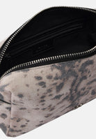 PINKO Borsa a spalla Tricotte grigia da donna con stampa animalier effetto pitone 106761A39V H8RO PINKO 