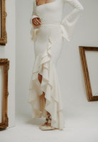 SANTAS Gonna lunga ÉLAN panna da donna PV2606 PA SANTAS 