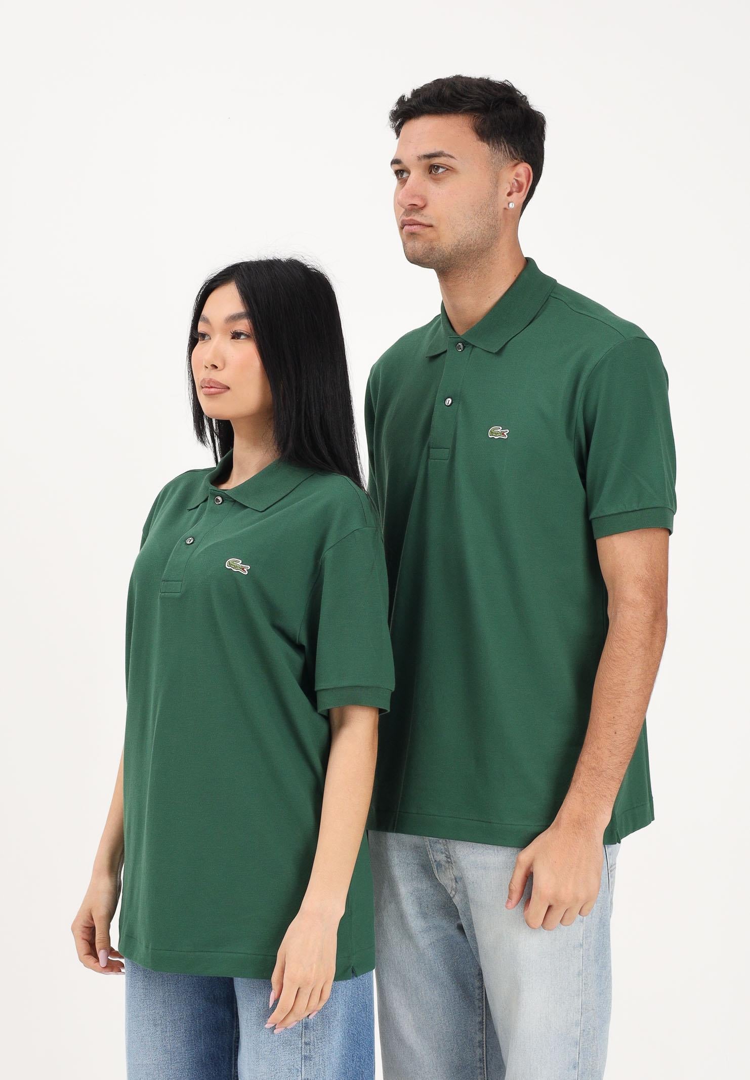 LACOSTE Polo a manica corta Classic Fit L.12.12 LIGHT verde per uomo e donna PH9851 132 LACOSTE 