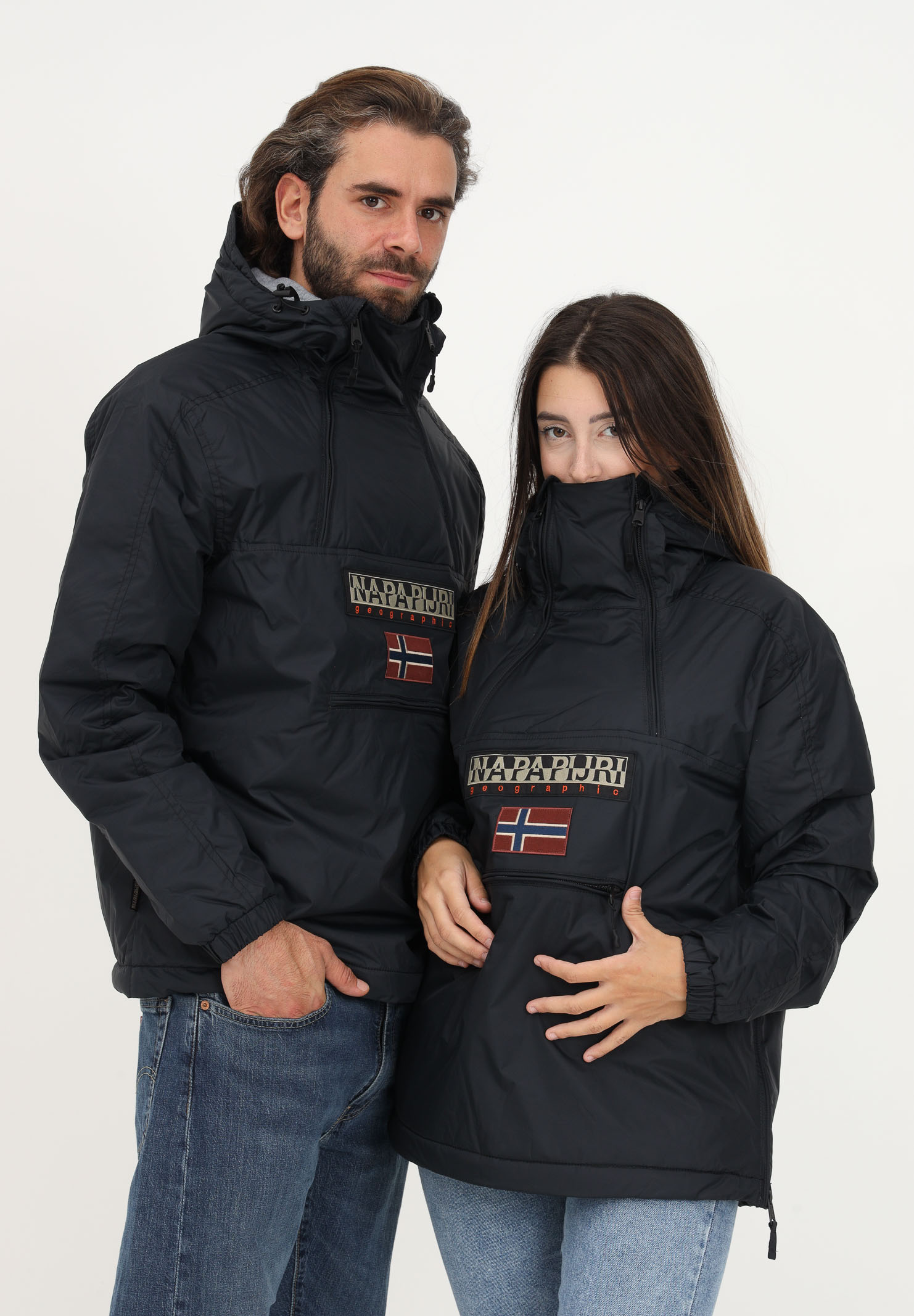 Down jacket for men and women Anorak Northfarer Winter NAPAPIJRI | NP0A4GS504110411