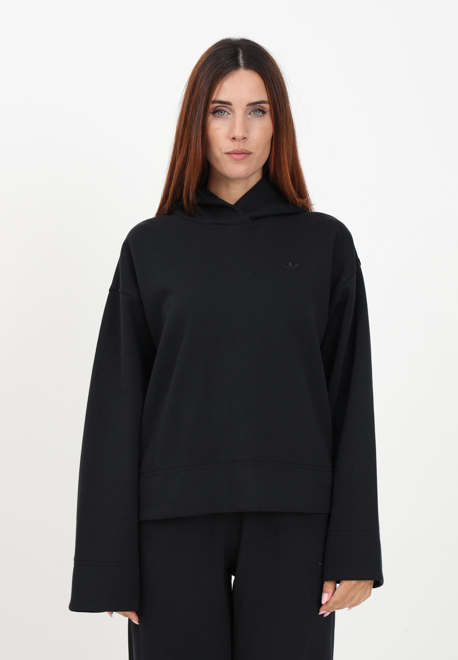 Black hoodie for women - ADIDAS ORIGINALS - Pavidas
