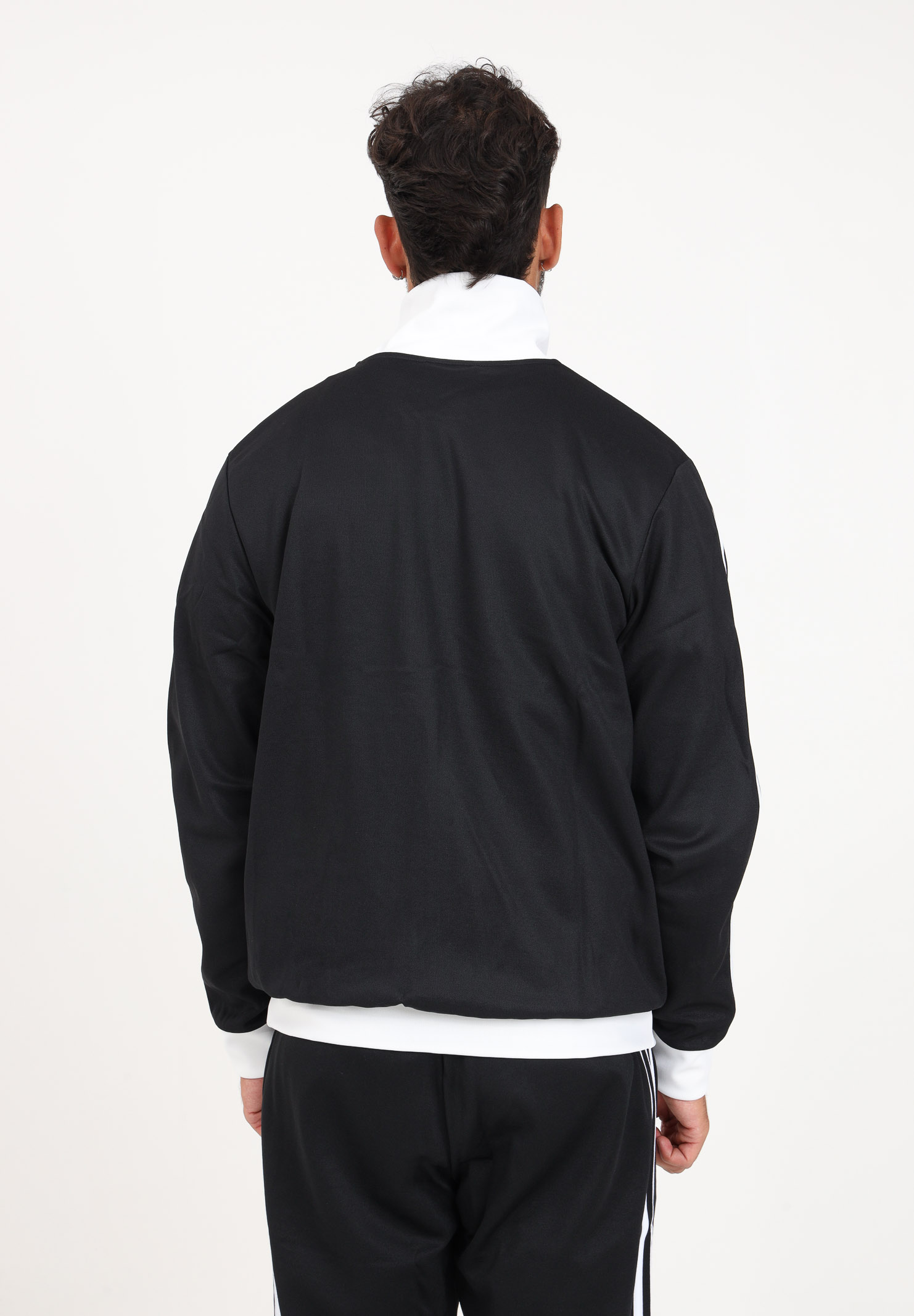 Adicolor Classics Beckenbauer men's black zip-up sweatshirt ADIDAS ORIGINALS | II5763.