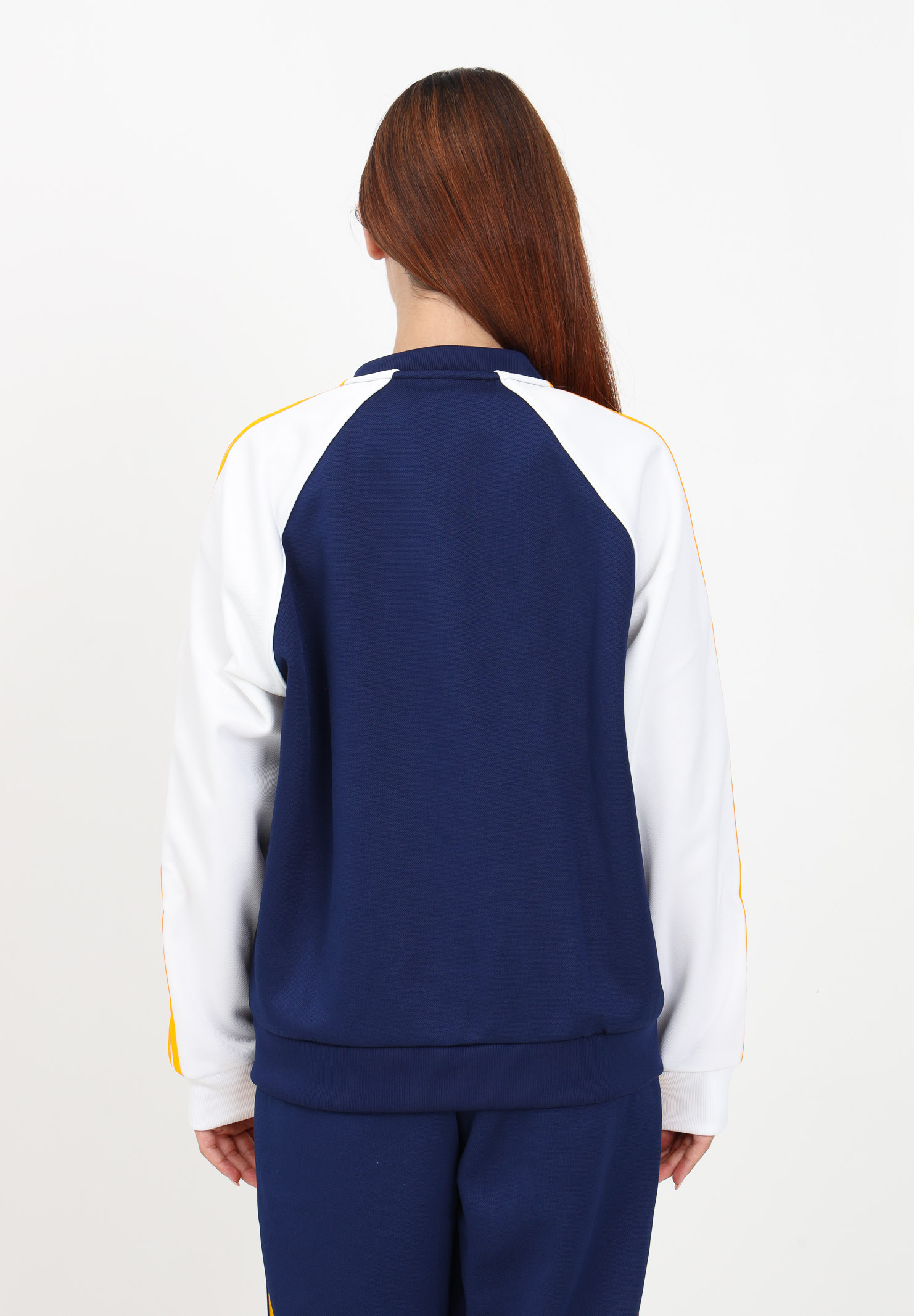 Women's blue zipped sweatshirt ADIDAS ORIGINALS | IK0422.
