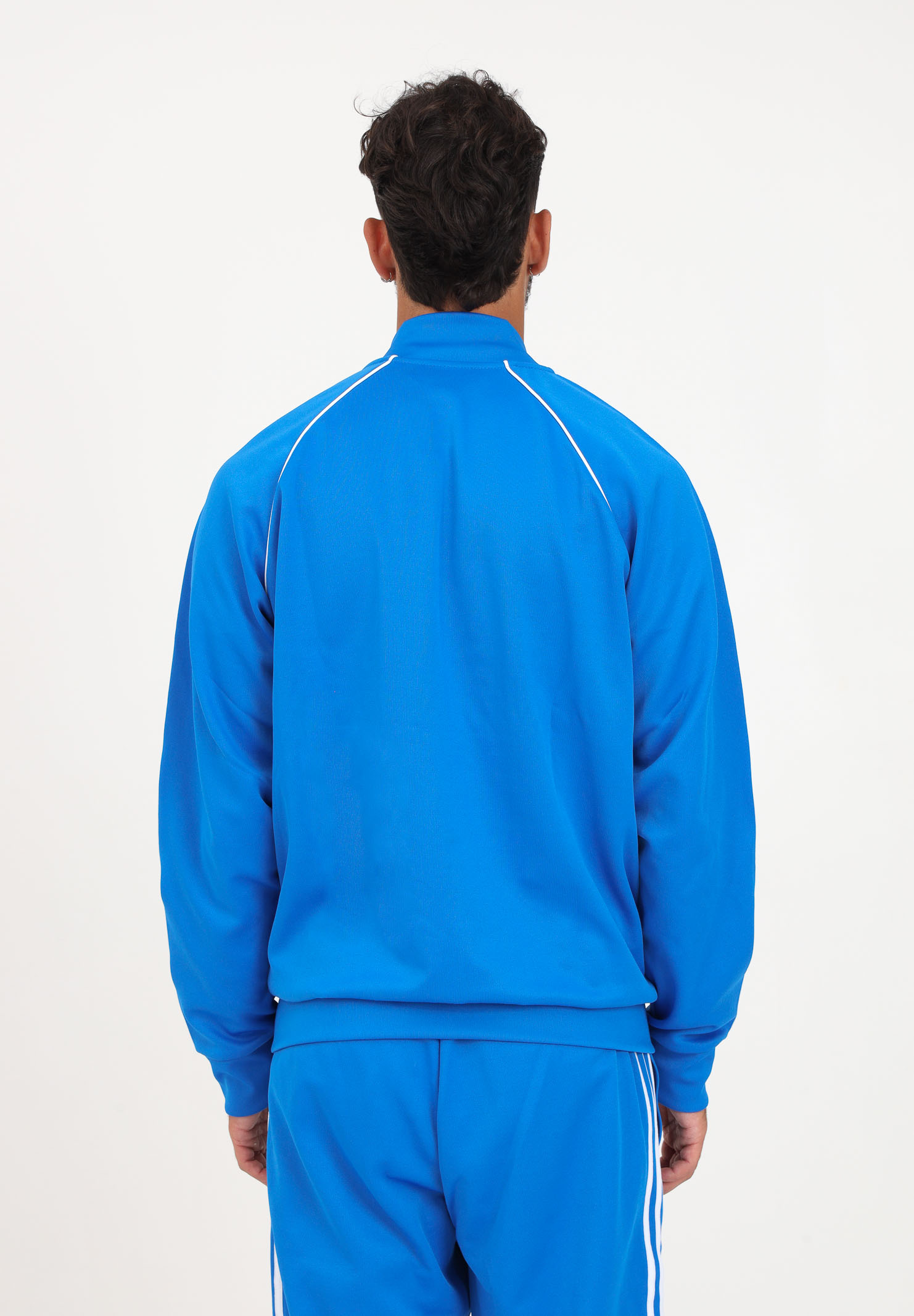 Men's sweatshirt with zip and front logo ADIDAS ORIGINALS | IL2493.