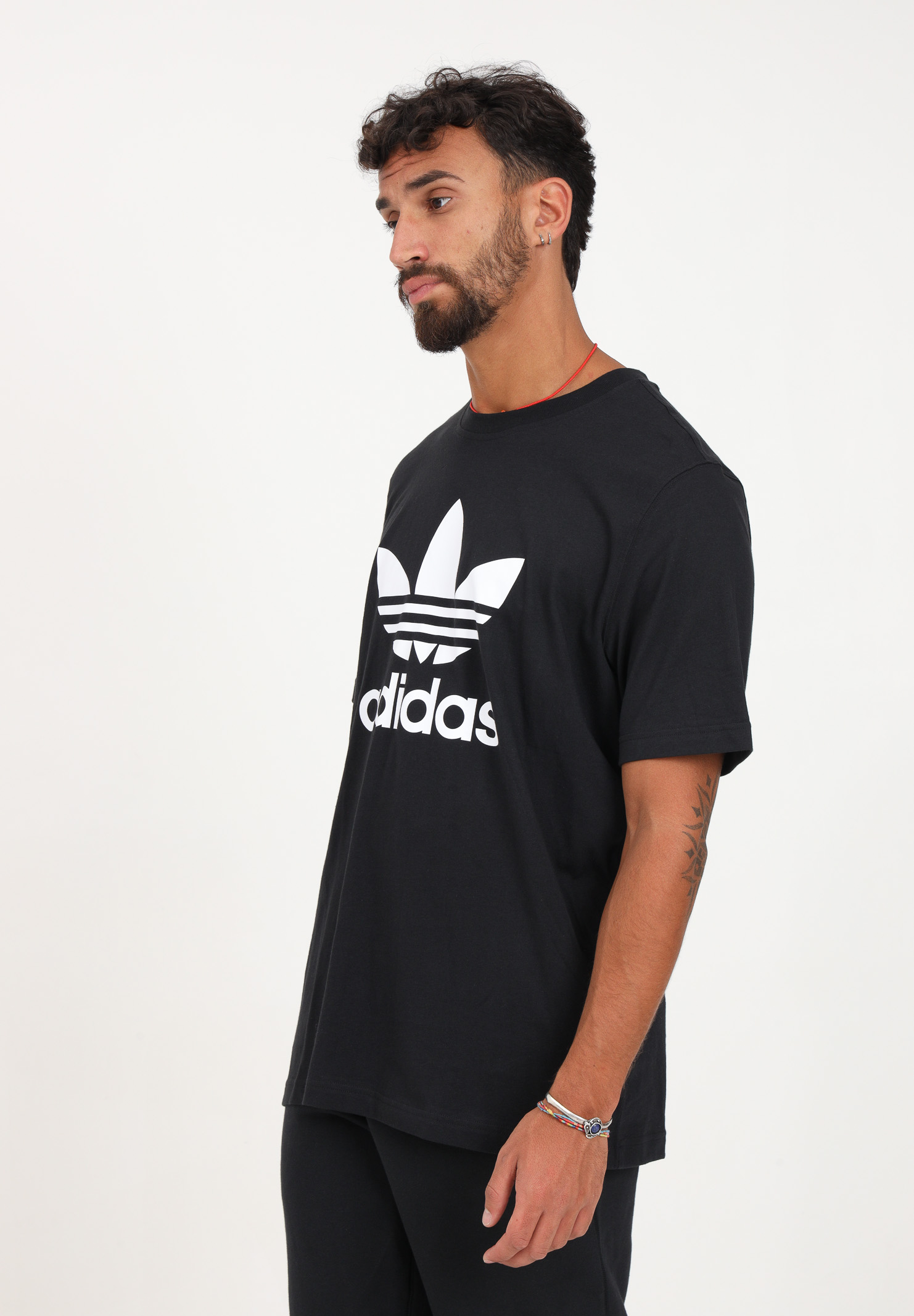 men Pavidas trefoil black - ADIDAS ORIGINALS classics Adicolor for t-shirt -