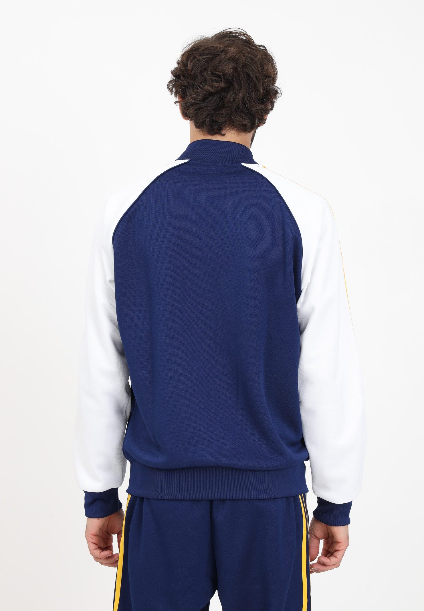 Adicolor Classics+ SST men's blue zip-up sweatshirt ADIDAS ORIGINALS | IM4460.