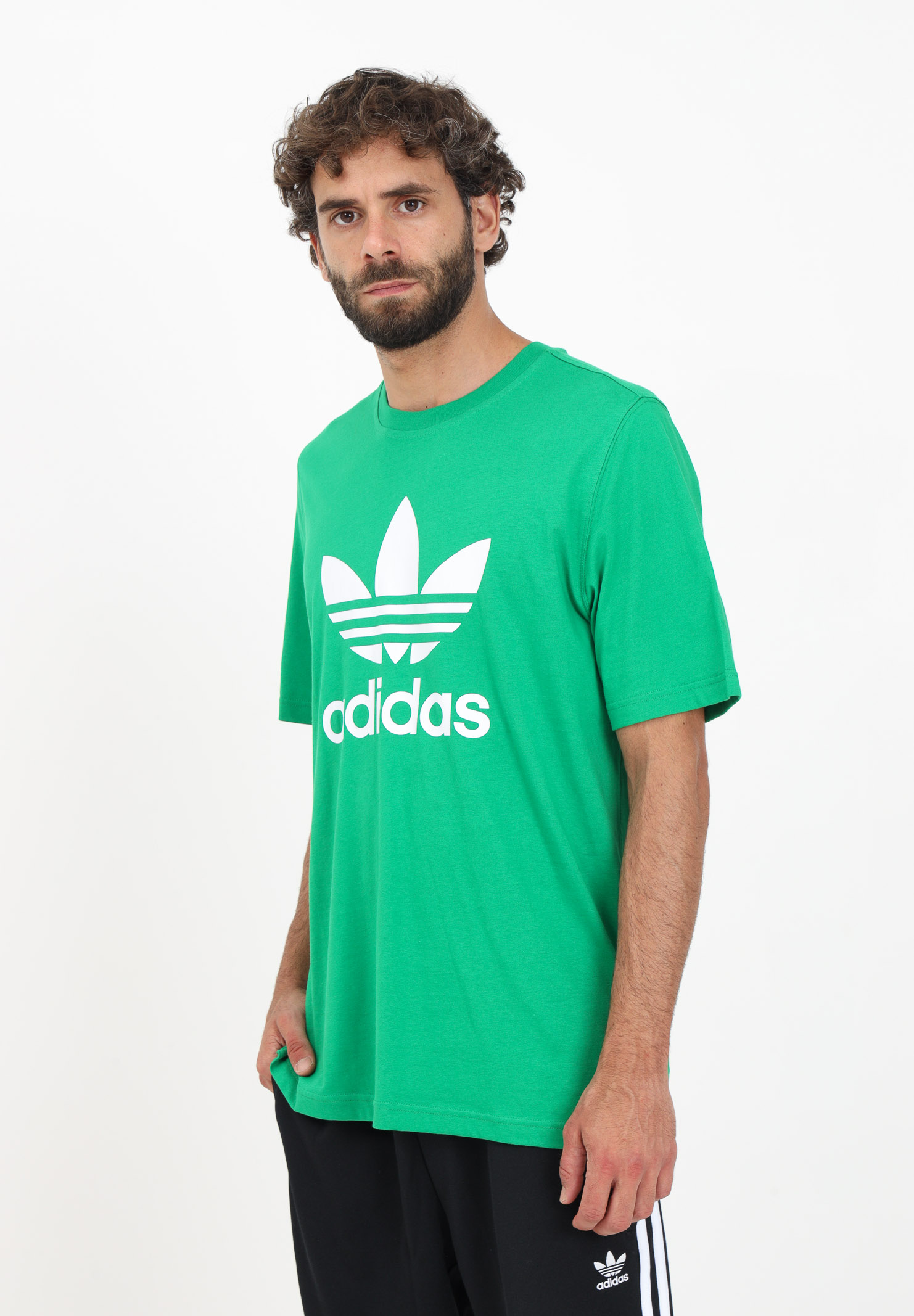Adicolor Classics ADIDAS - Trefoil - t-shirt green men\'s Pavidas ORIGINALS
