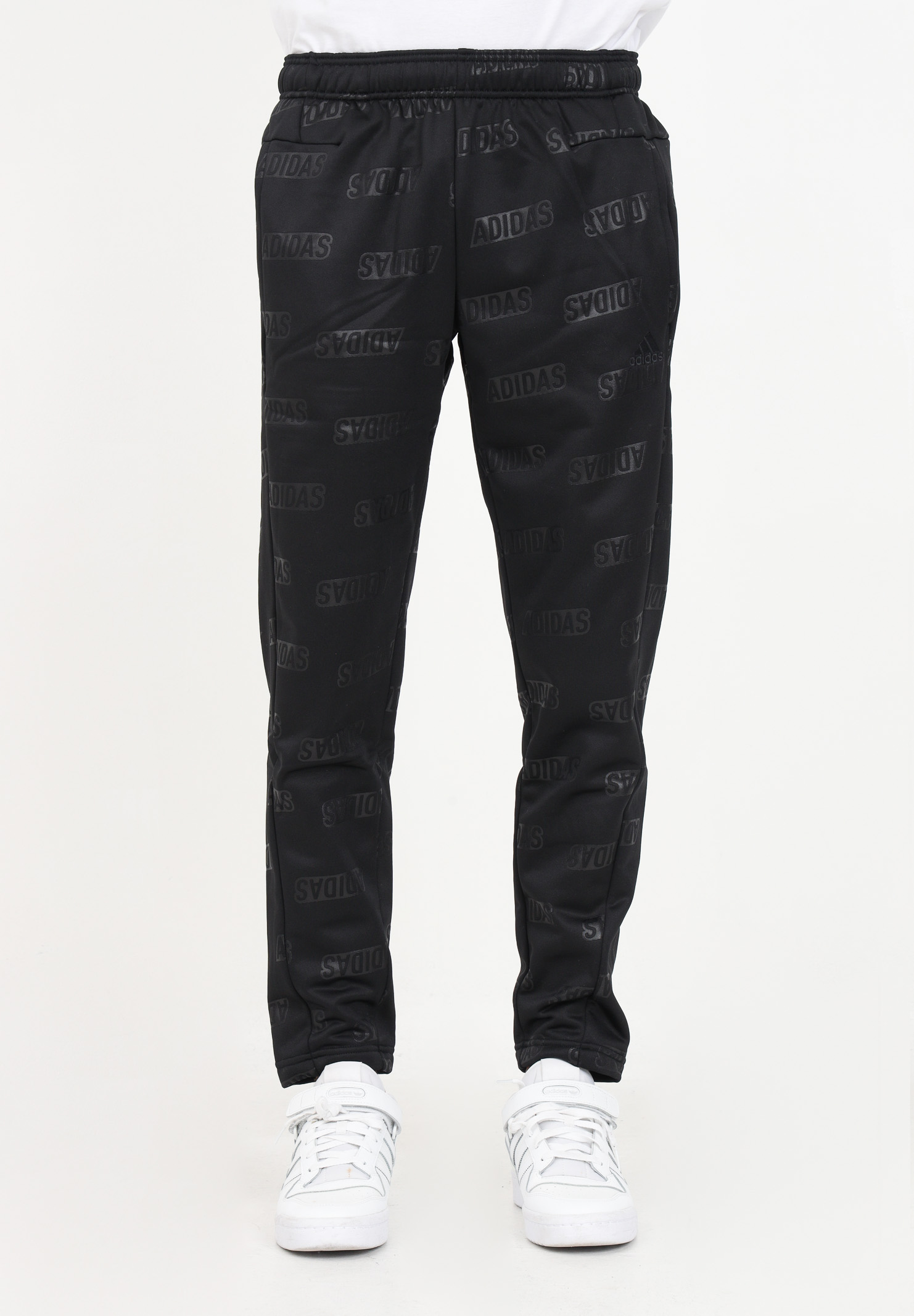 Black tracksuit trousers for men - ADIDAS PERFORMANCE - Pavidas